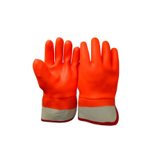 Orange Chemical Glove Industrial PVC Gloves